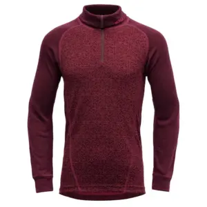 Devold Of Norway Duo Active Merino Half Rits Lange Mouw T-shirt Prt