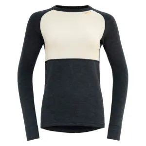Devold Of Norway Expedition Merino Silk T-shirt Met Lange Mouwen Ink / Offwhite