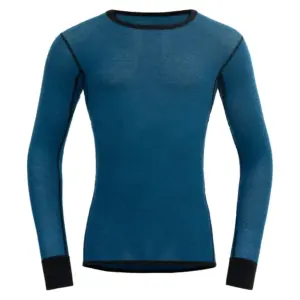 Devold Of Norway Wool Mesh 190 T-shirt Met Lange Mouwen Flood / Caviar