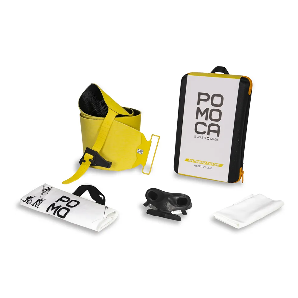 Pomoca Explore 145 Mm Splitboard Vellen Geel