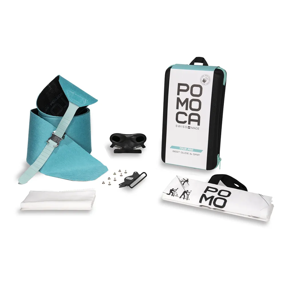 Pomoca Tour Pro Universal 140 Mm Stijgvellen Turquoise