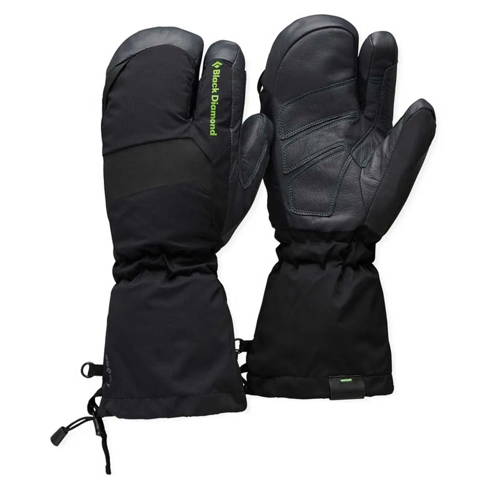Diamond Alpine 3 Finger Handschoenen Zwart