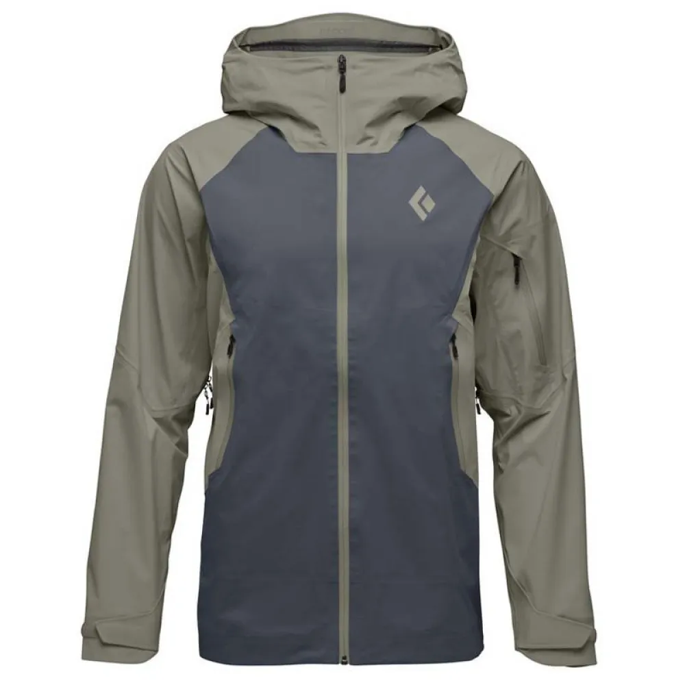 Diamond Recon Lt Stretch Shell Jas Pine Smoke / Carbon