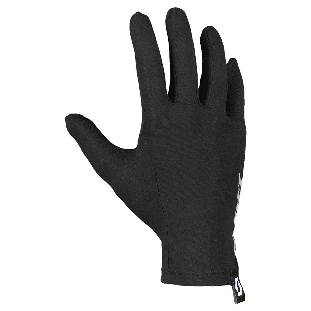 Scott Merino Liner Handschoenen Zwart