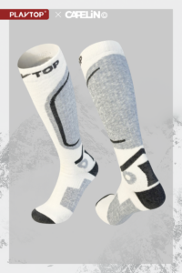 SnowPaw Merino Wool Snow Socks Zilver