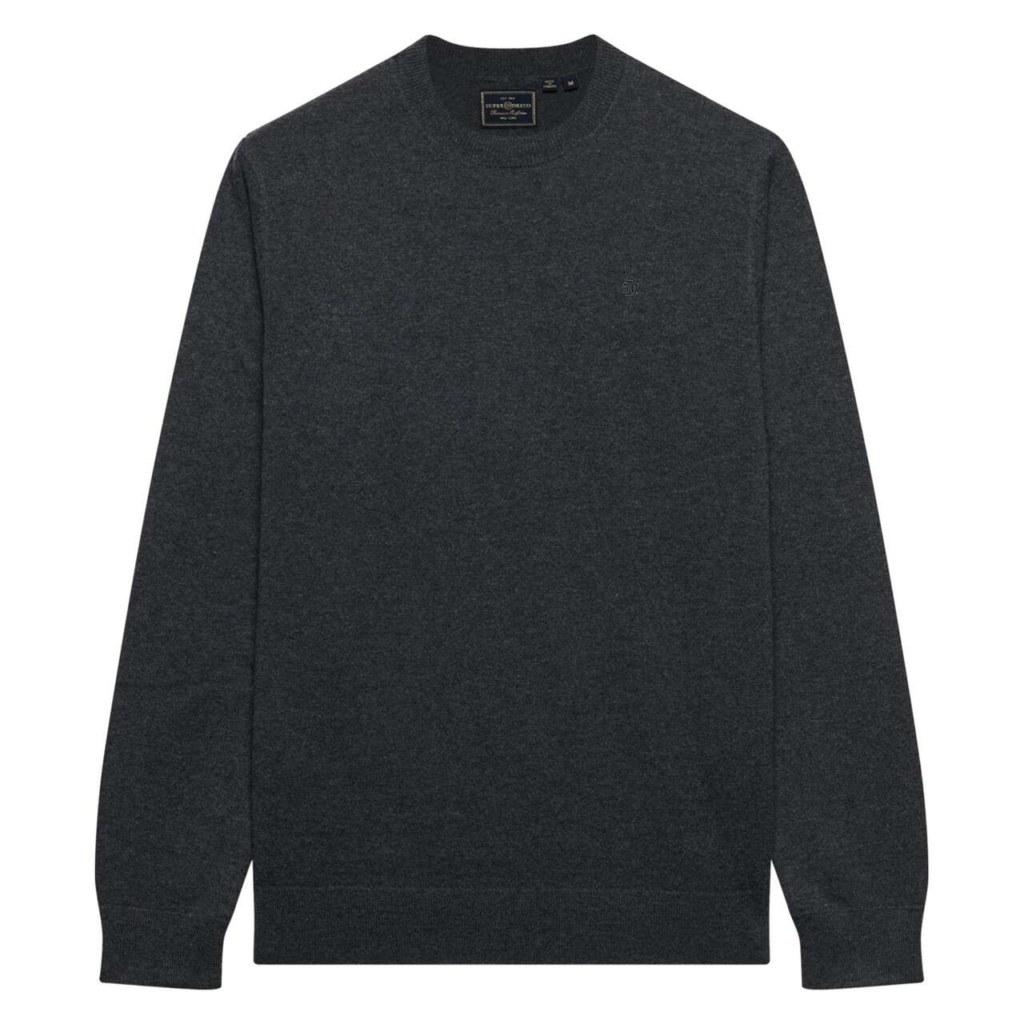Superdry Essential Lw Wool Blend Jumper Grijs