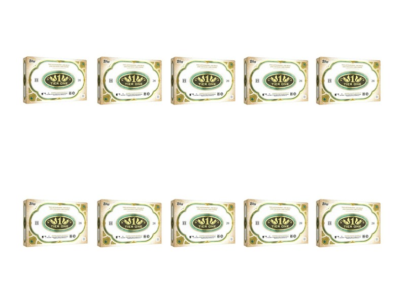 2026 Topps Tier One Baseball Hobby Box 10x Lot