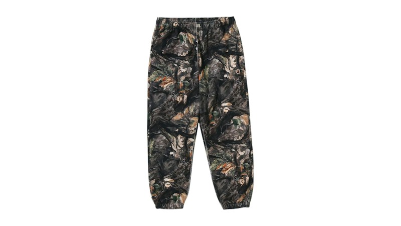 BAPE Tree Edge Camo Relaxed Fit Sweat Pants Bruin