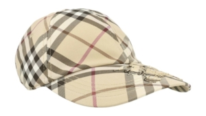 Burberry MH ESS Check Baseball Hat Alabaster Multi Multicolor