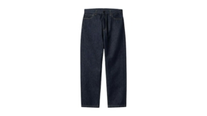 Carhartt WIP Aaron Pant Rinsed Blauw
