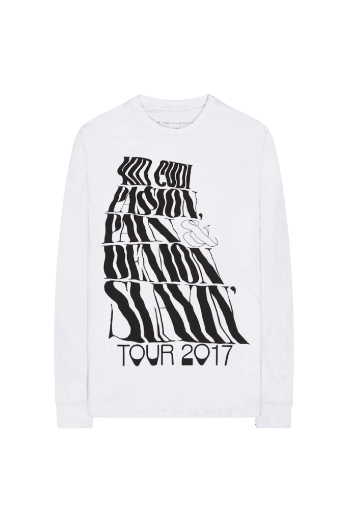 Kid Cudi x Virgil Abloh Mr. Rager II Longsleeve Wit