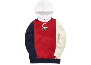 Kith Colorblocked Rugby Hoodie /Multi Multicolor