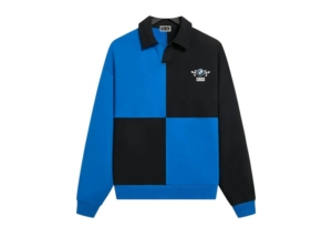 Kith x BMW Checkered Nelson Rugby Zwart