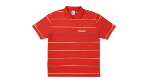 Palace Golf Polo Washed Rood