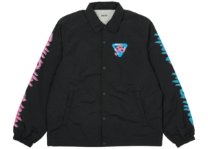 Palace M-Zone Mutant Ripper Coach Jacket Zwart