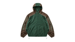 Palace Piped Shell Jacket Racey Groen