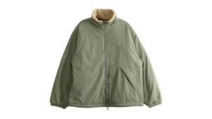 Polo Ralph Lauren Long Sleeve Lightweight Recycled Nylon Rivershore Reversible Jacket Tan