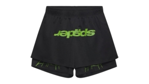 Sp5der Mesh Double Layer Short Onyx