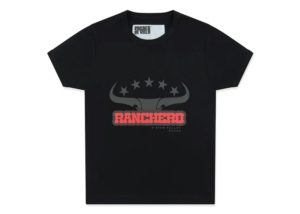 Sp5der Ranchero Baby Tee Zwart