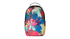 Sprayground Collaboration Hideki Saijo Abstract Flow Backpack Multicolor
