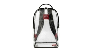 Sprayground Fully Embossed Boss Backpack Clear
