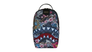 Sprayground Japanese Tattoo Shark Backpack Multicolor