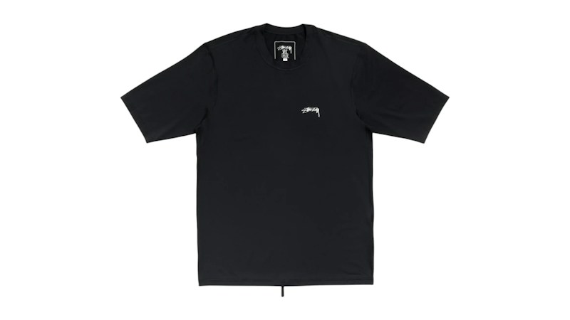 Stussy SS Rash Guard Top Zwart