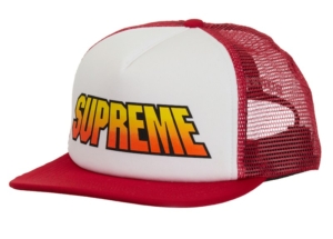Supreme Gradient Mesh Back 5-Panel Rood