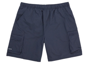 Supreme Ripstop Cargo Water Short Blauw