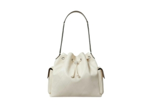 Tory Burch Drawstring Shoulder Bag Light Creme