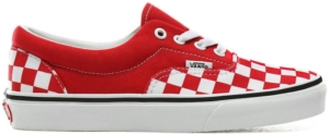 Vans Era Checkerboard Racing Rood