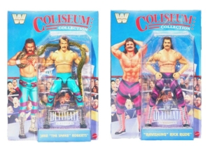 WWE Action Figure Ultimate Edition Coliseum Collection Jake “The Snake” Roberts & “Ravishing” Rick Rude 2-Pack