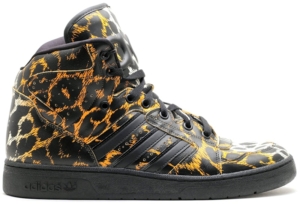 adidas JS Instinct Hi Leopard Zwart
