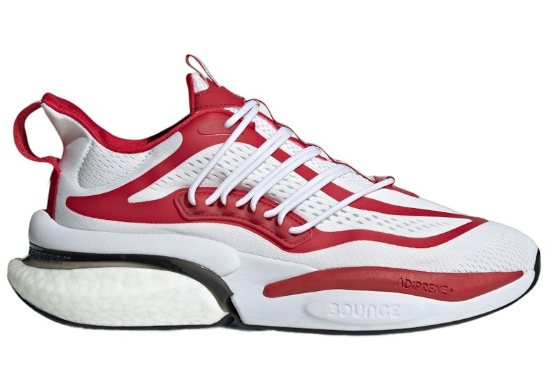 adidas Rutgers Alphaboost V1 Cloud Team Power Core Zwart