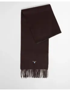 Barbour Plain Lambswool Scarf Rusctic
