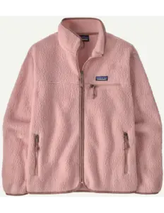 Patagonia Retro Pile Jacket Dames Fuzzy Mauve