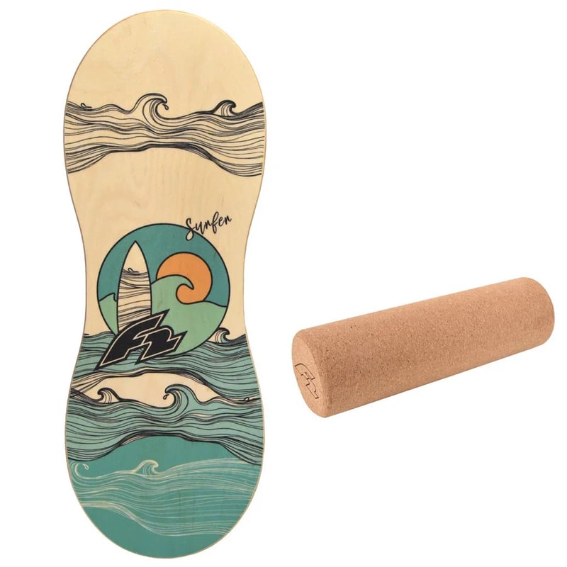 F2 Cork Peanut 86 x 32 cm Balance Board