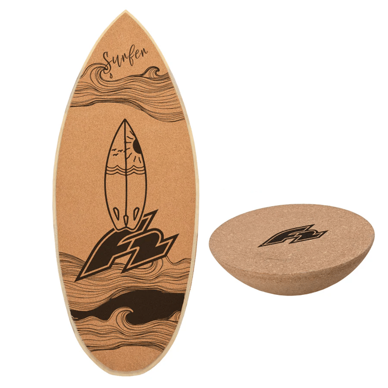 F2 Surf Cork 84 x 30 cm – Balance Board