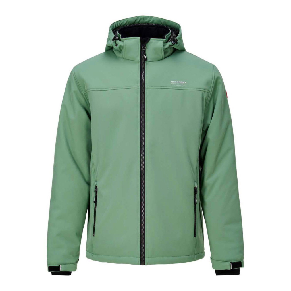 Nordberg Sjurd Padded Softshell Heren Groen