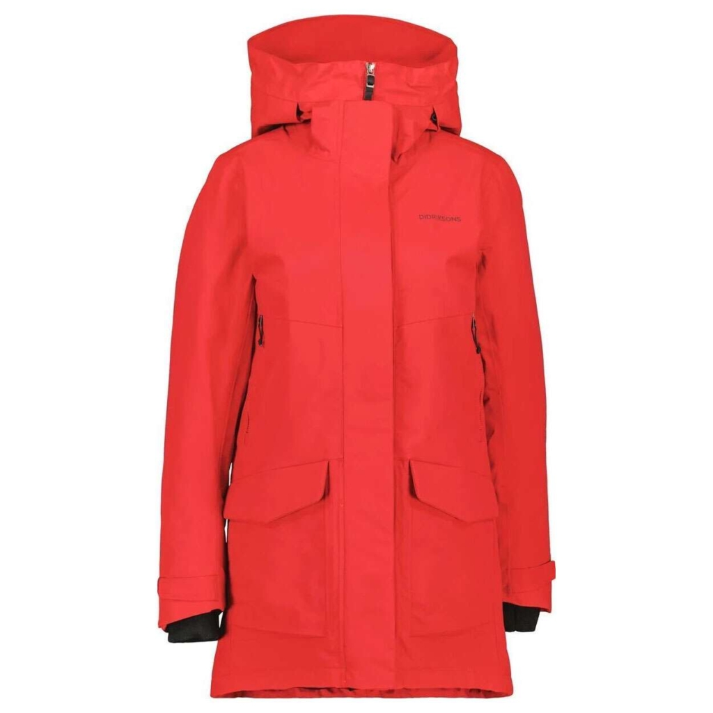 Didriksons Frida Parka Dames Rood