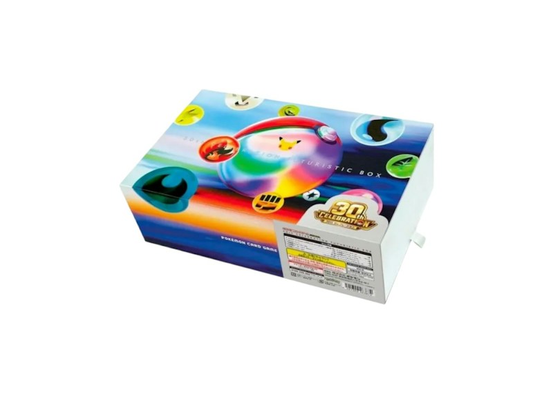 2026 Pokémon Mega Evolution 30th Celebration Futuristic Box