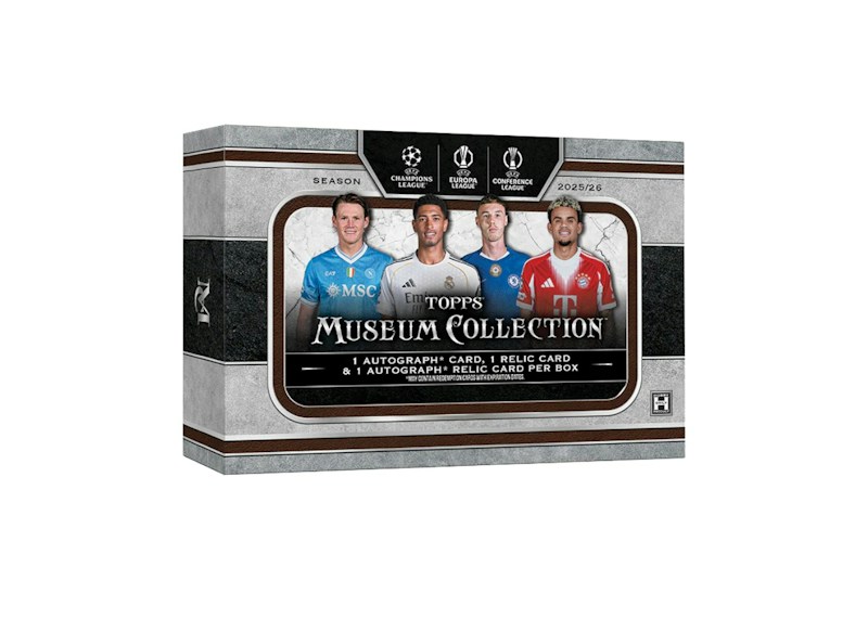 2026 Topps Museum UEFA Club Competitons Hobby Box