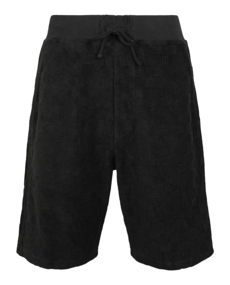 Ambush Monogram Sweatshorts Zwart