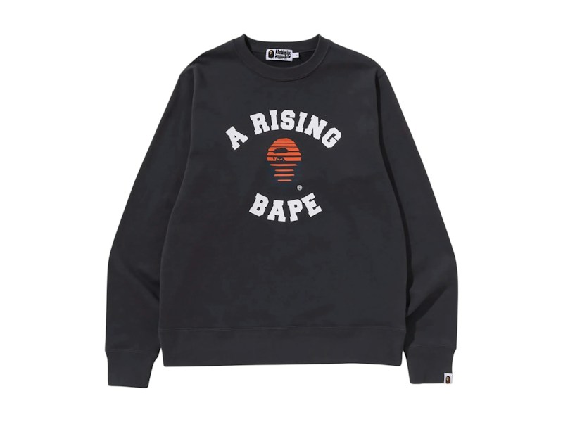 BAPE A Rising Bape Sweatshirt Zwart