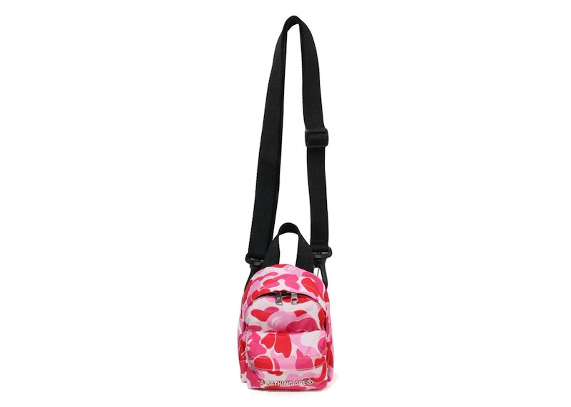 BAPE ABC Camo Mini Shoulder Bag Roze