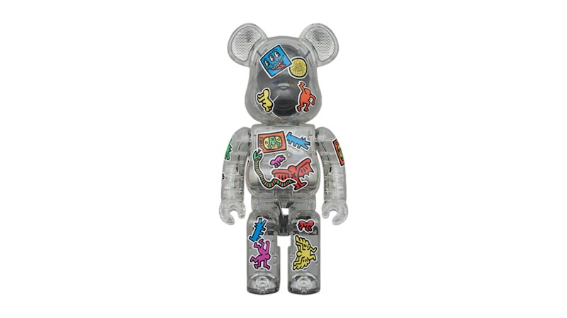 Bearbrick AUDIO Portable Bluetooth Speaker Keith Haring 400%