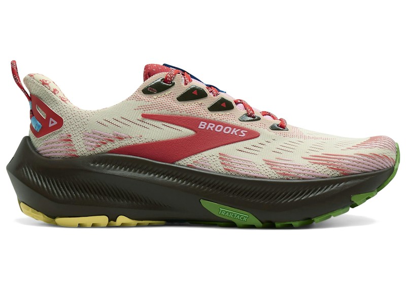Brooks Ghost Trail Alex Zono Poppy Rood