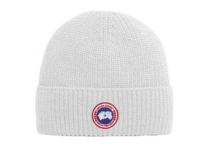 Canada Goose Rib Toque Beanie Wit
