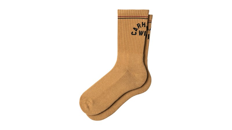 Carhartt WIP Arch Script Socks WIP Dusty H Zwart