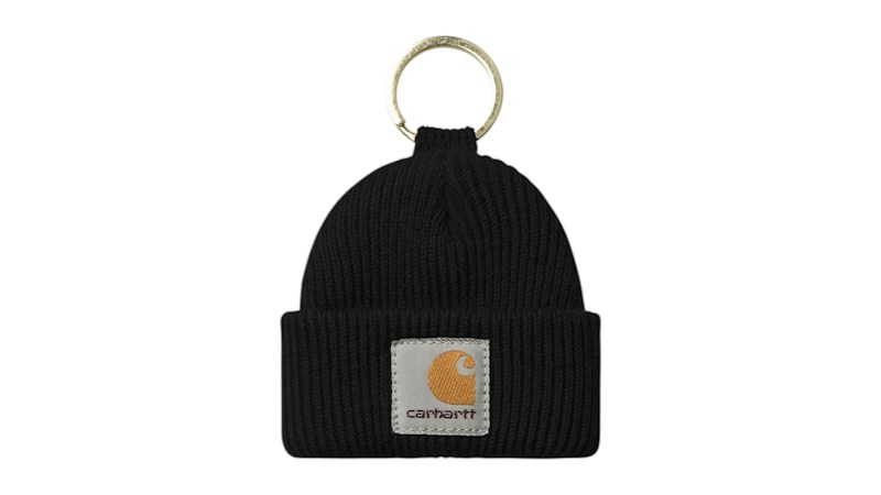 Carhartt WIP Mini Watch Hat Keychain Zwart